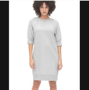 Gap sweater dress light grey xs